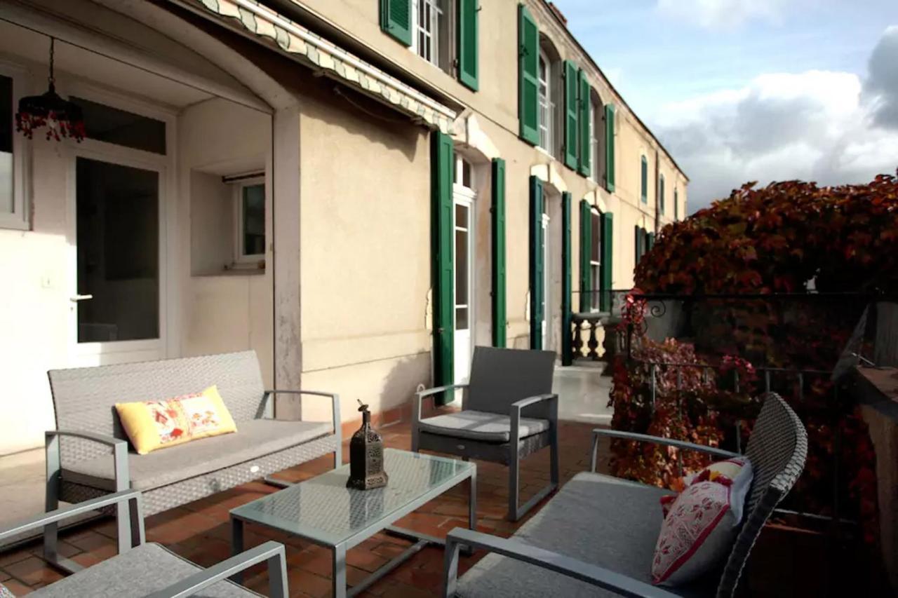 Maison De Maitre A Bram # Jacuzzi Exteriör bild